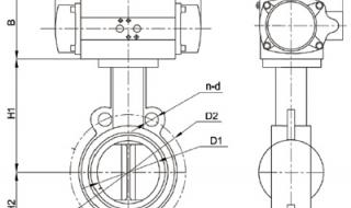 卫生级气动蝶阀 卫生级气动蝶阀