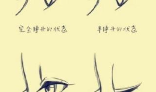 新手动漫人物的画法